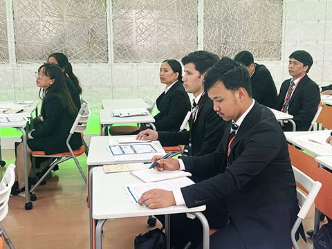 校内での企業説明会